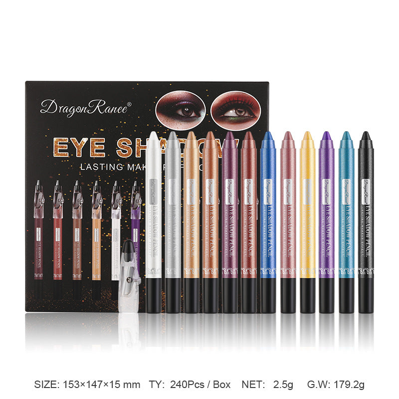 Braunes Augen-Schatten-Set