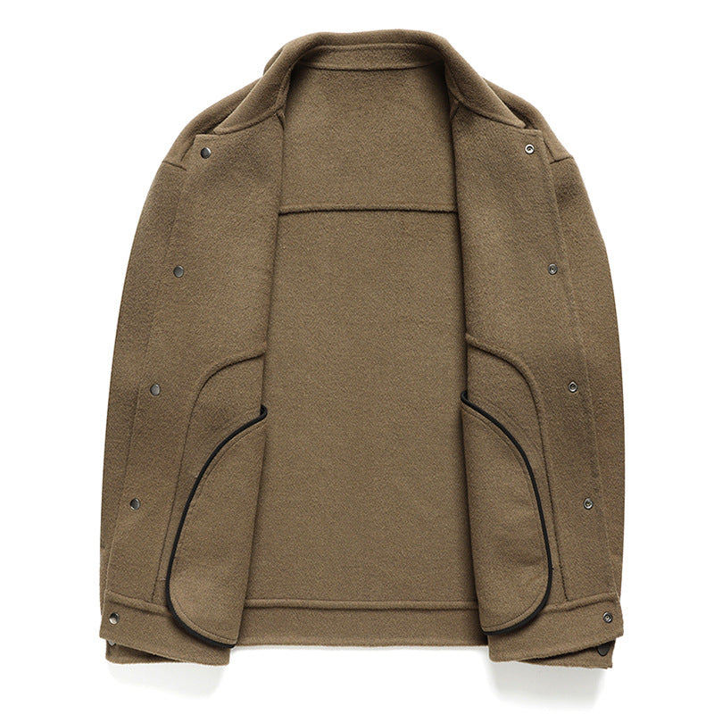 Herren Wolljacke Zweireiher