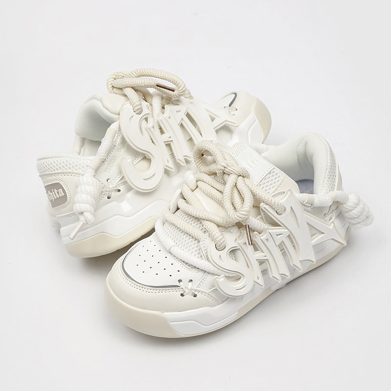 Plateau-Sneaker aus Denim und Canvas – Bild 5 | LuxeStyle