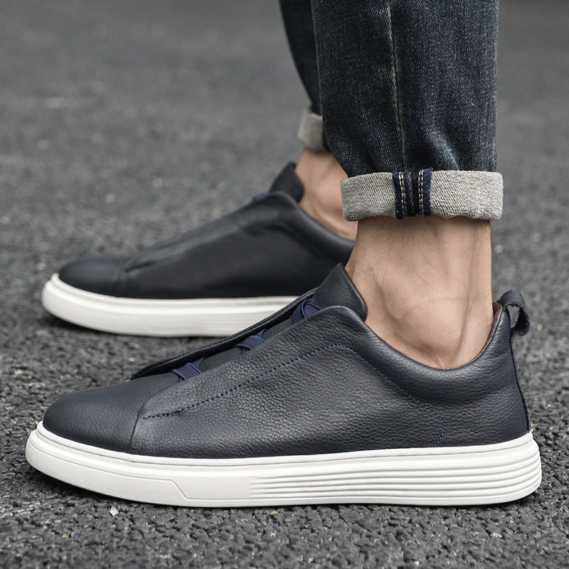 Herren Low-Top Sportschuhe aus Rindsleder