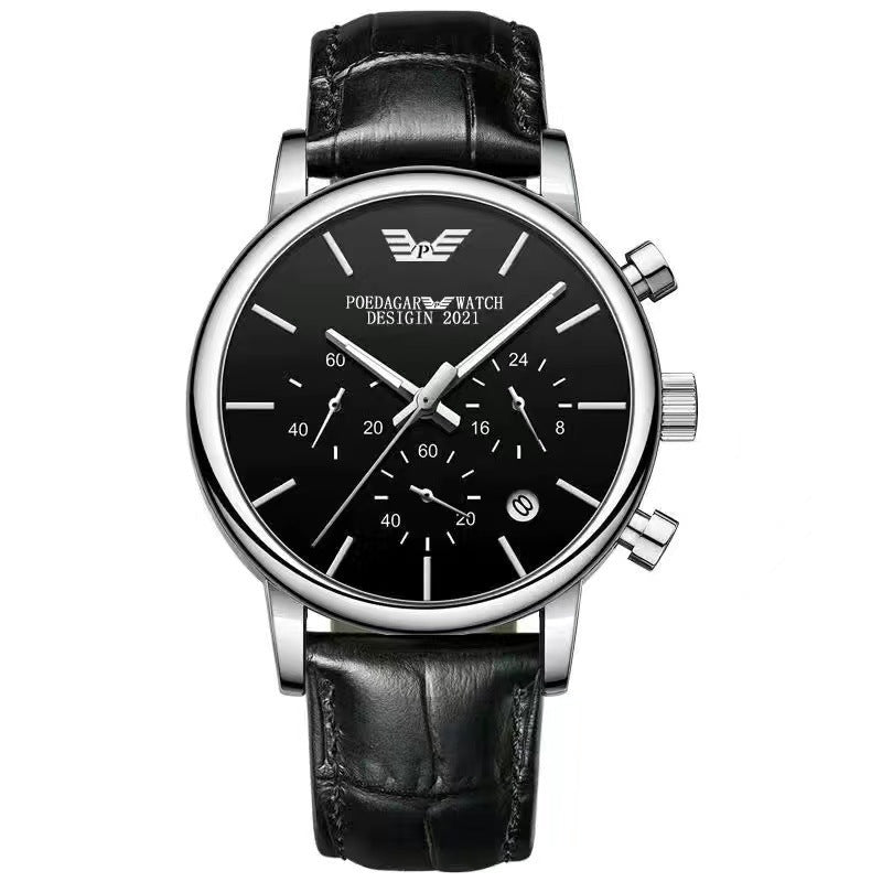 Multifunktionale, wasserdichte Herrenuhr mit Leuchtfunktion – Bild 12 | LuxeStyle