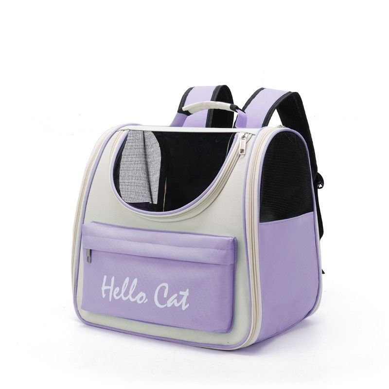 Tier-Rucksack aus PVC Oxford 37x25x34 cm – Bild 11 | LuxeStyle
