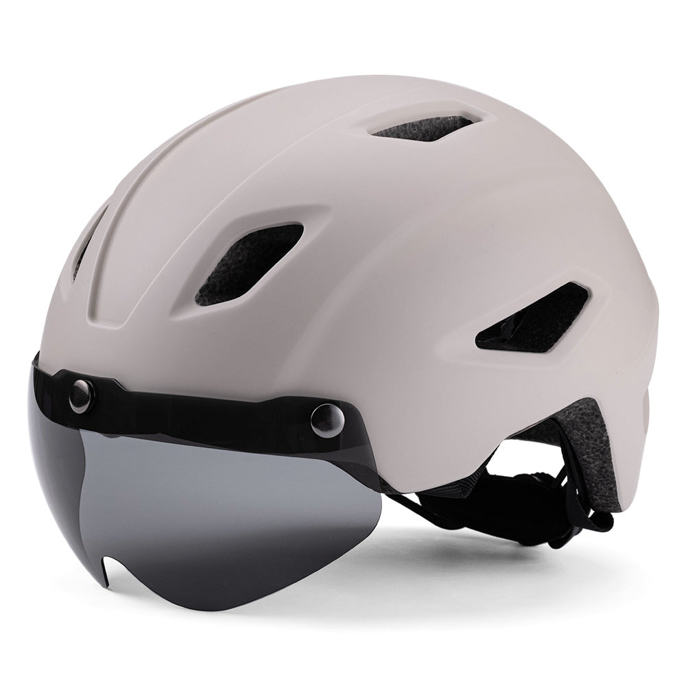 Kinder Velohelm mit Magnetbrille