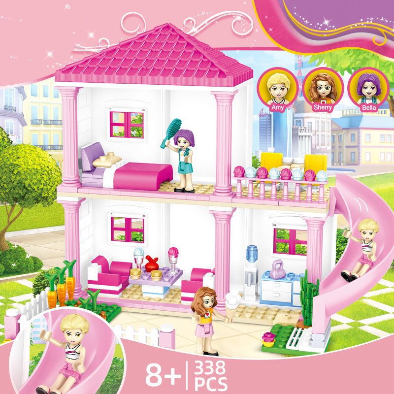 Doppelstock-Villa Sommer Puzzle-Spielzeug – Bild 6 | LuxeStyle