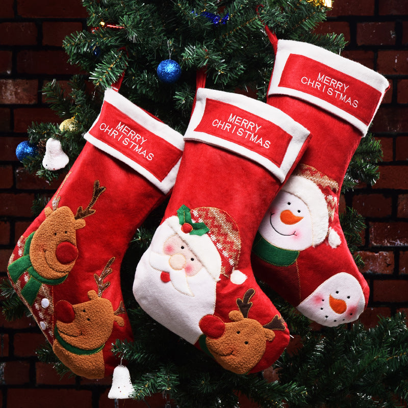 Weihnachts-Sockenanhänger mit Schneemann-Motiv – Bild 3 | LuxeStyle