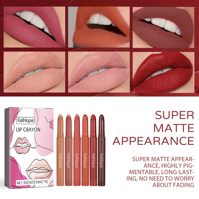 6 matte Lipliner im Set – Ansicht 5