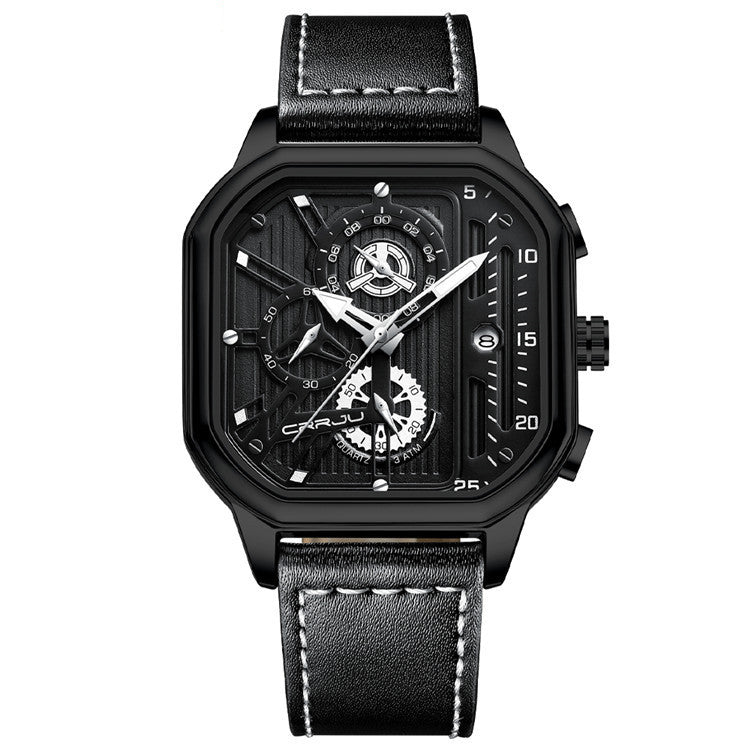 Gürtel Herrenuhr – Schlicht & Business-tauglich – Bild 8 | LuxeStyle