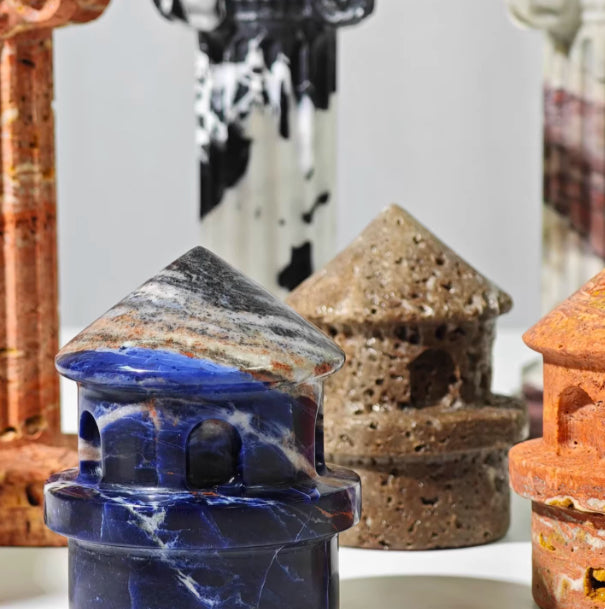 Römische Säulen-Ornamente aus Marmor – Bild 3 | LuxeStyle