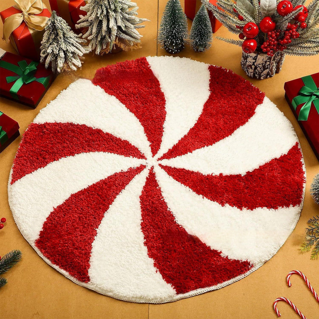 Weihnachts-Teppich, leicht zu reinigen