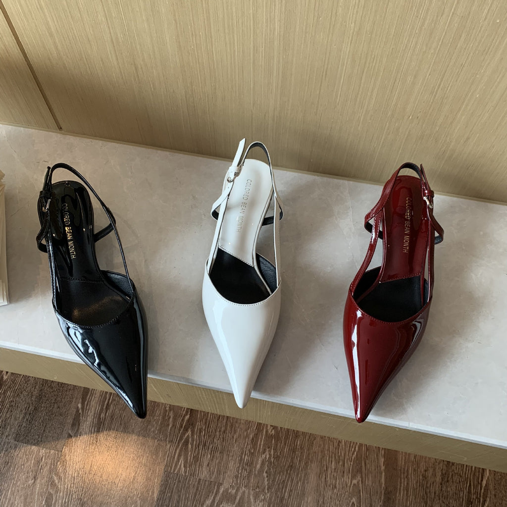 Stiletto-Sandalen mit spitzer Zehe – Bild 10 | LuxeStyle