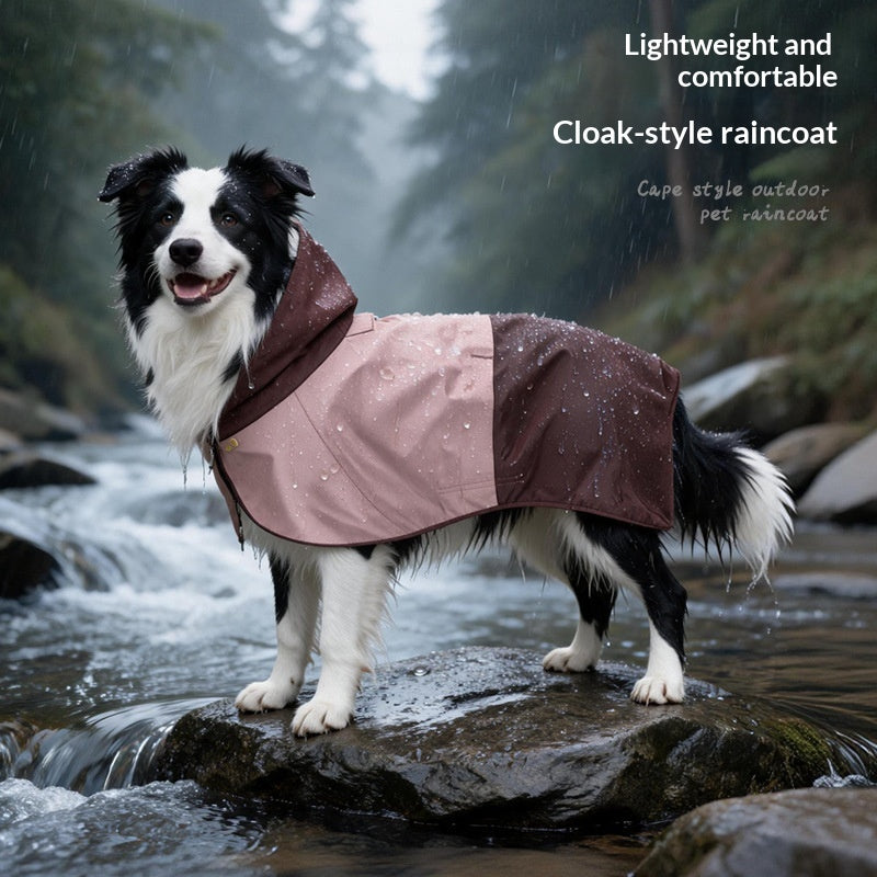 Wasserdichter Regenmantel mit Kapuze für Hunde – Bild 5 | LuxeStyle