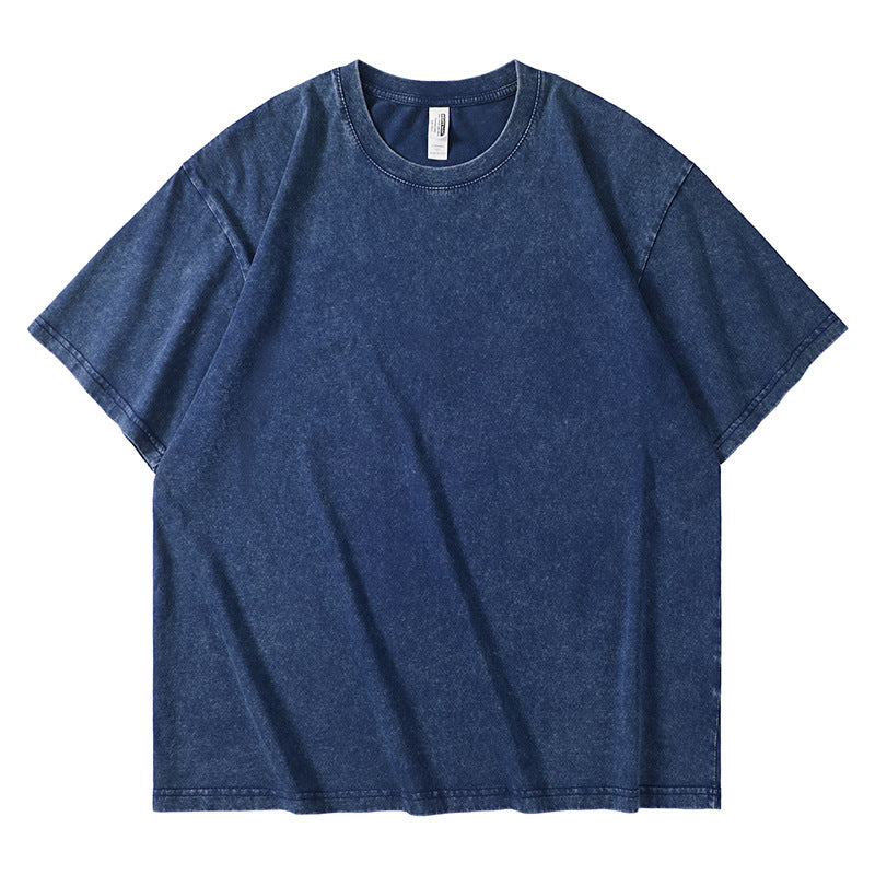 Baumwoll-Pullover mit Batik-Technik