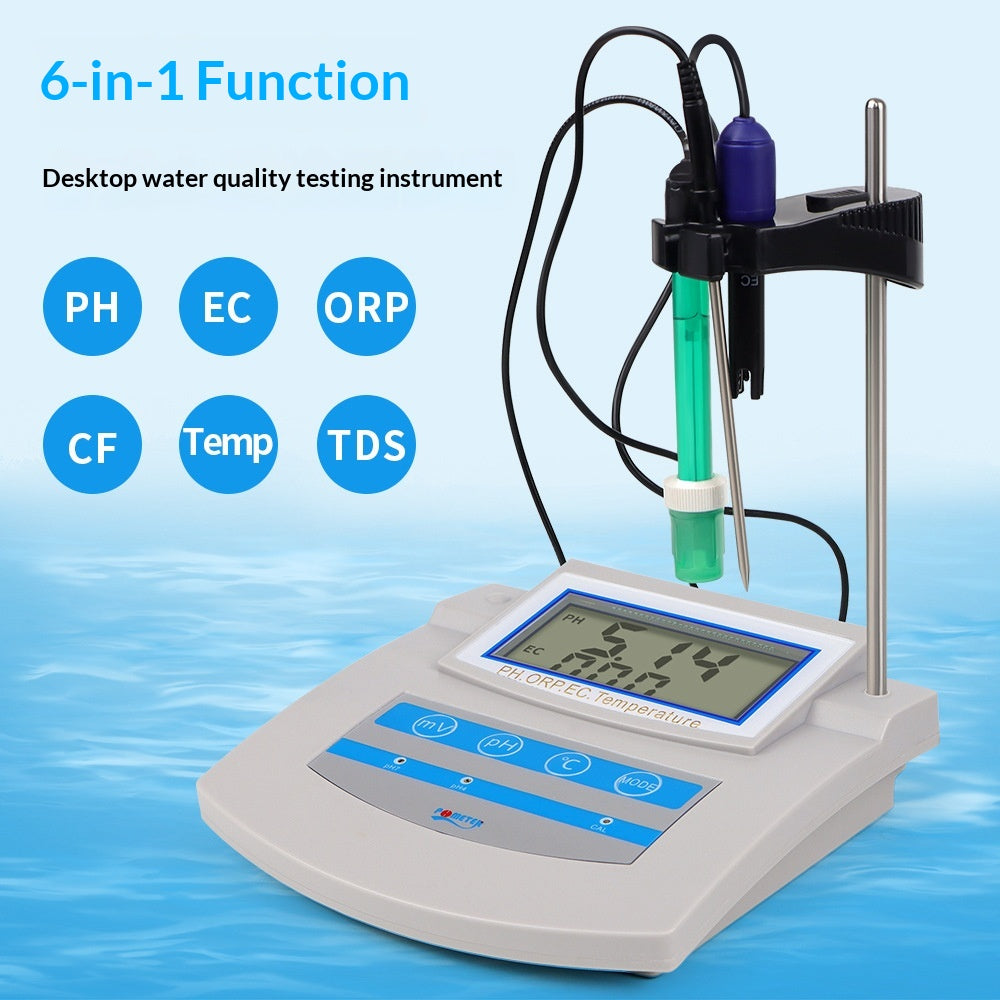 Digitaler 6-in-1 pH-Meter Wassertester
