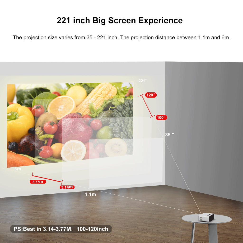 HD Mini Heimprojektor für Kinder – Bild 9 | LuxeStyle