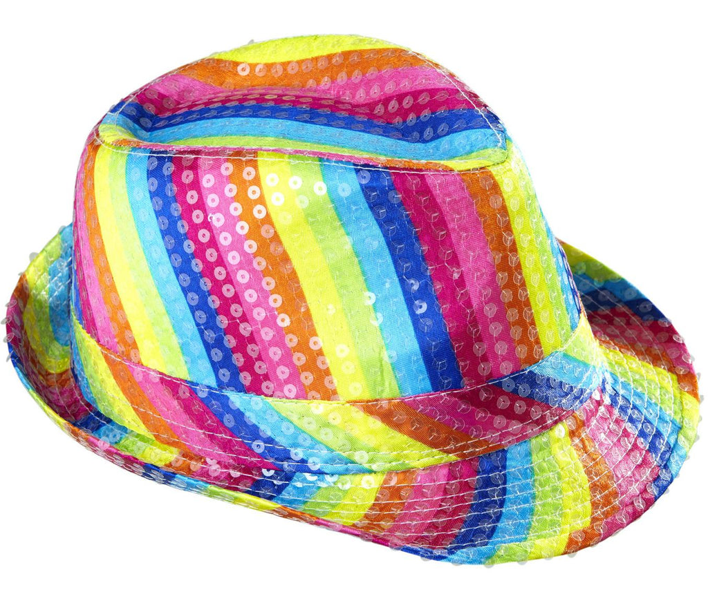 Hut Regenbogen mit Pailletten – Bild 1 | LuxeStyle