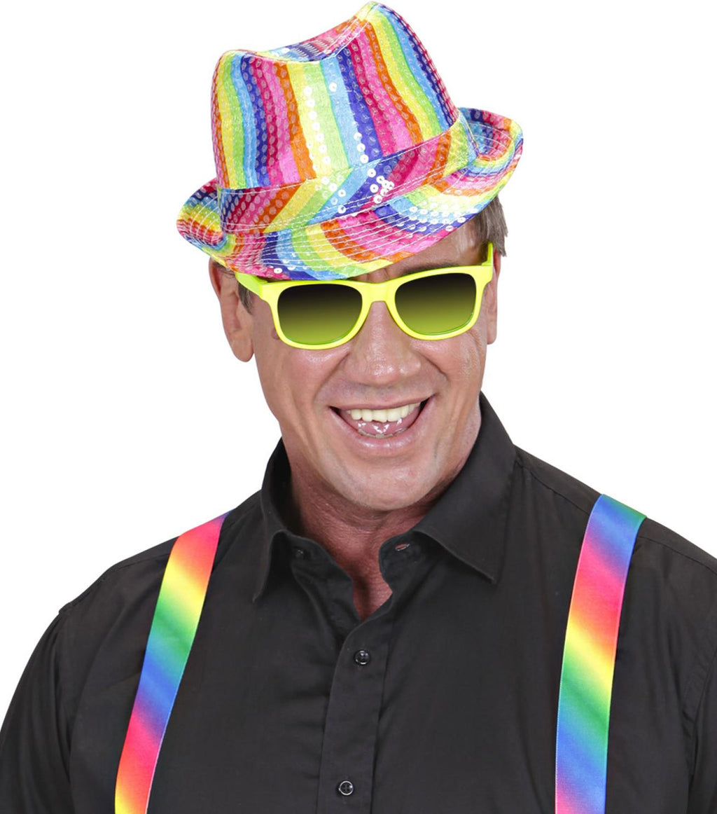 Hut Regenbogen mit Pailletten – Bild 2 | LuxeStyle