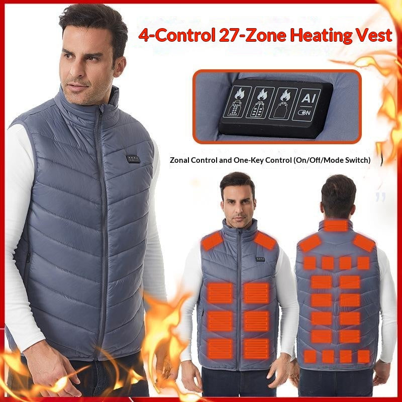 Winter Heizweste mit Batterie für Herren