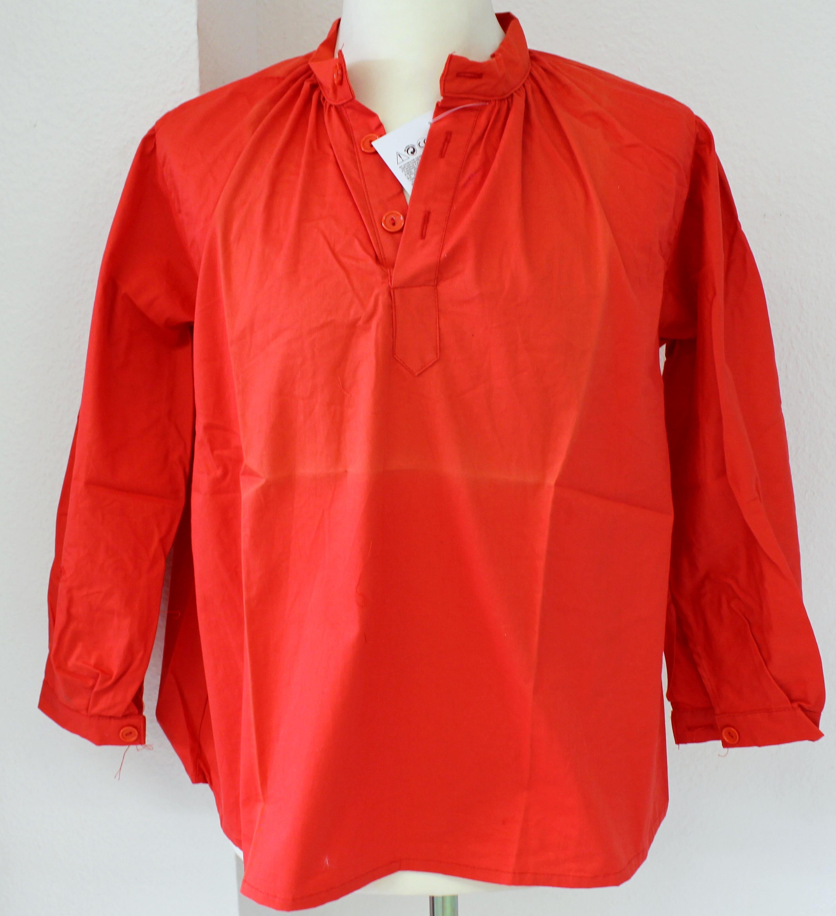 Hemd Waggis rot · Gr. XL