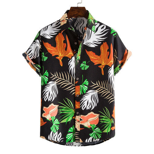 Hawaii Hemd mit Blumenmuster für Herren – Bild 9 | LuxeStyle