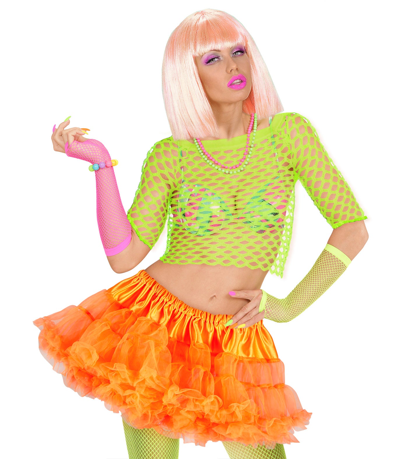 Tutu orange neon