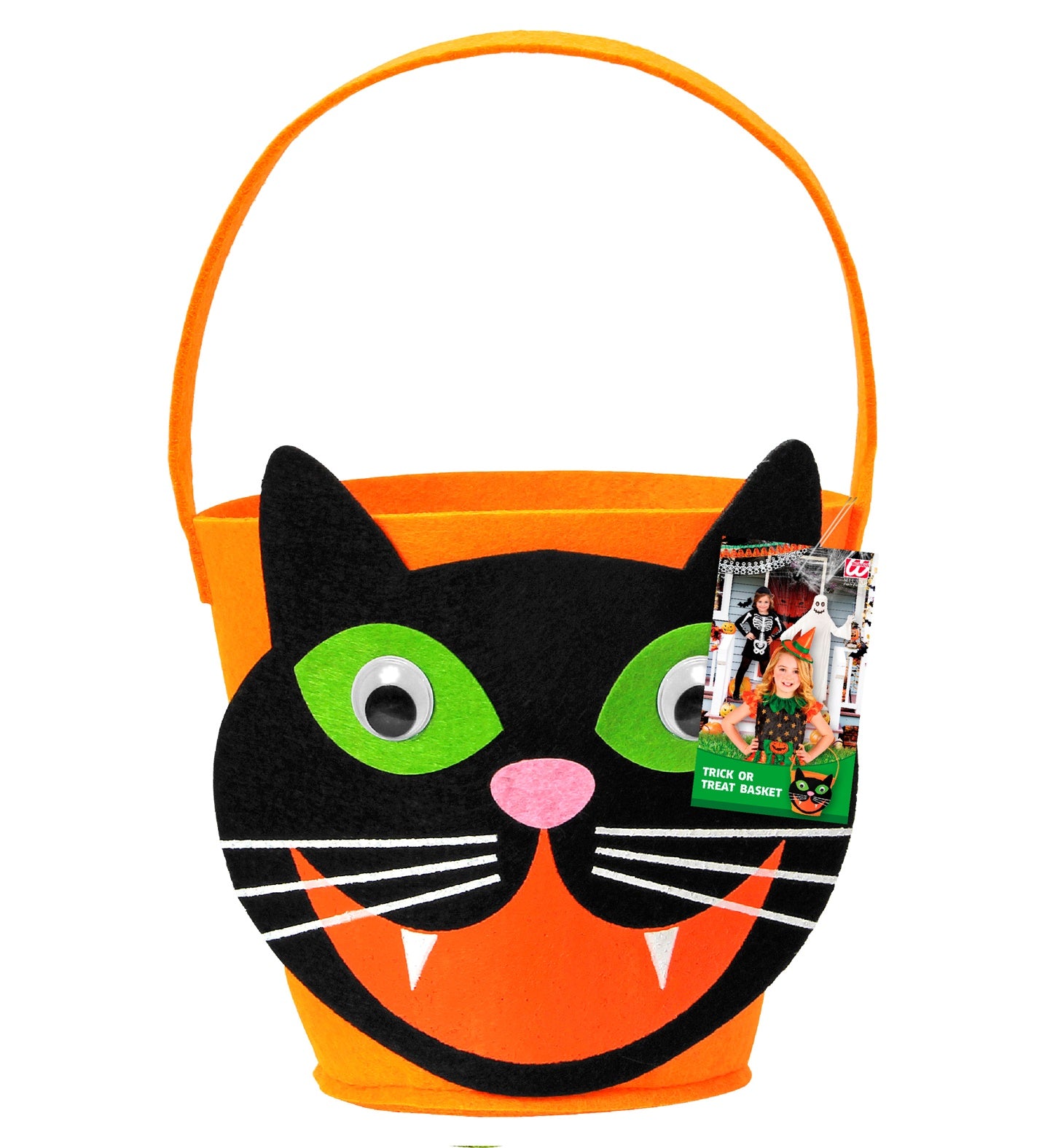 Halloween Tasche Filz orange