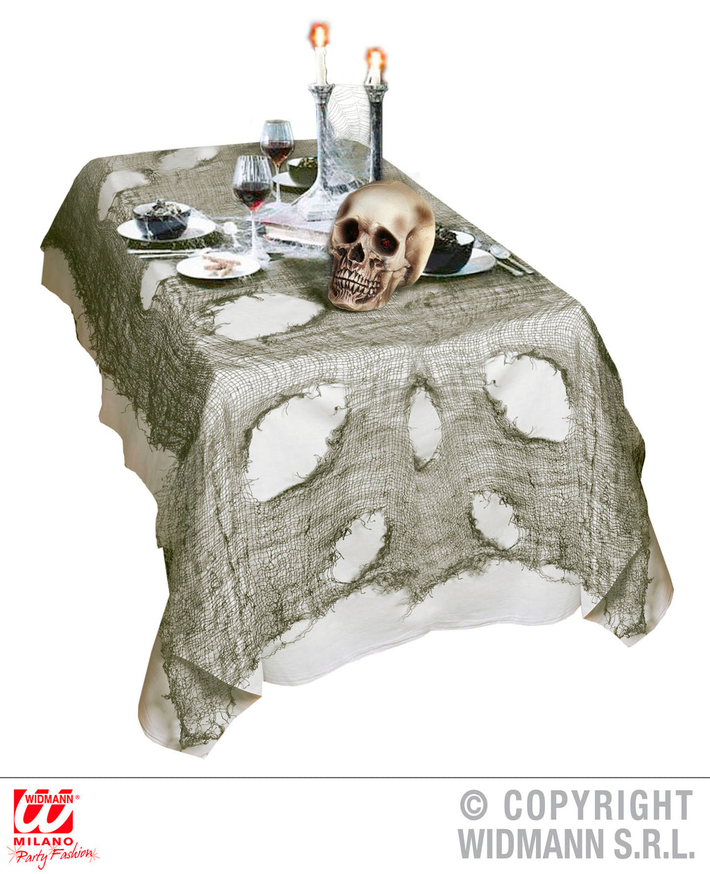 Grüner Horror Dekostoff – Bild 3 | LuxeStyle