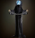 Sensenmann-Figur mit drehendem Kopf · Halloween-Deko – Bild 1 | LuxeStyle