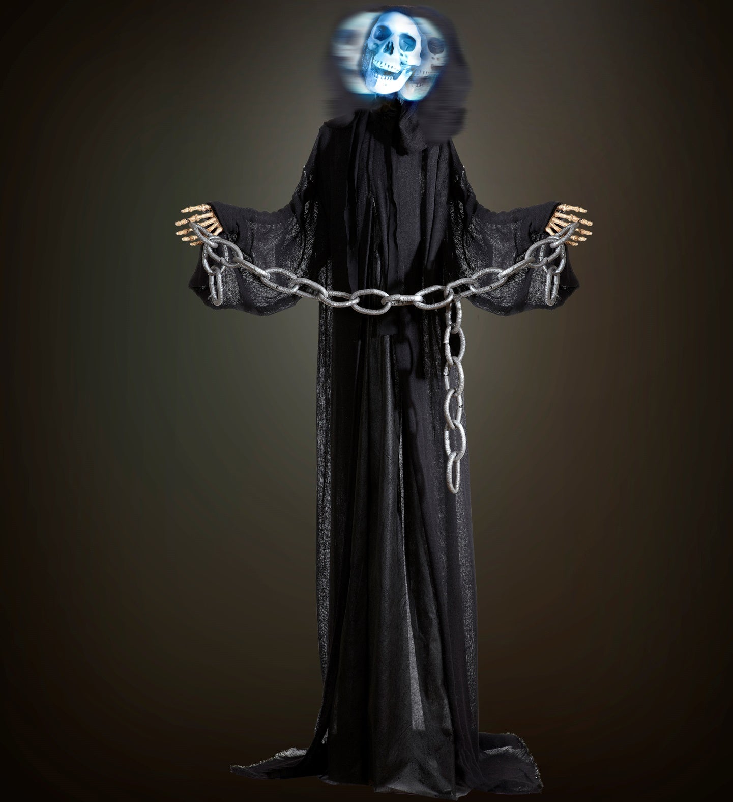 Grim Raper mit sich drehendem