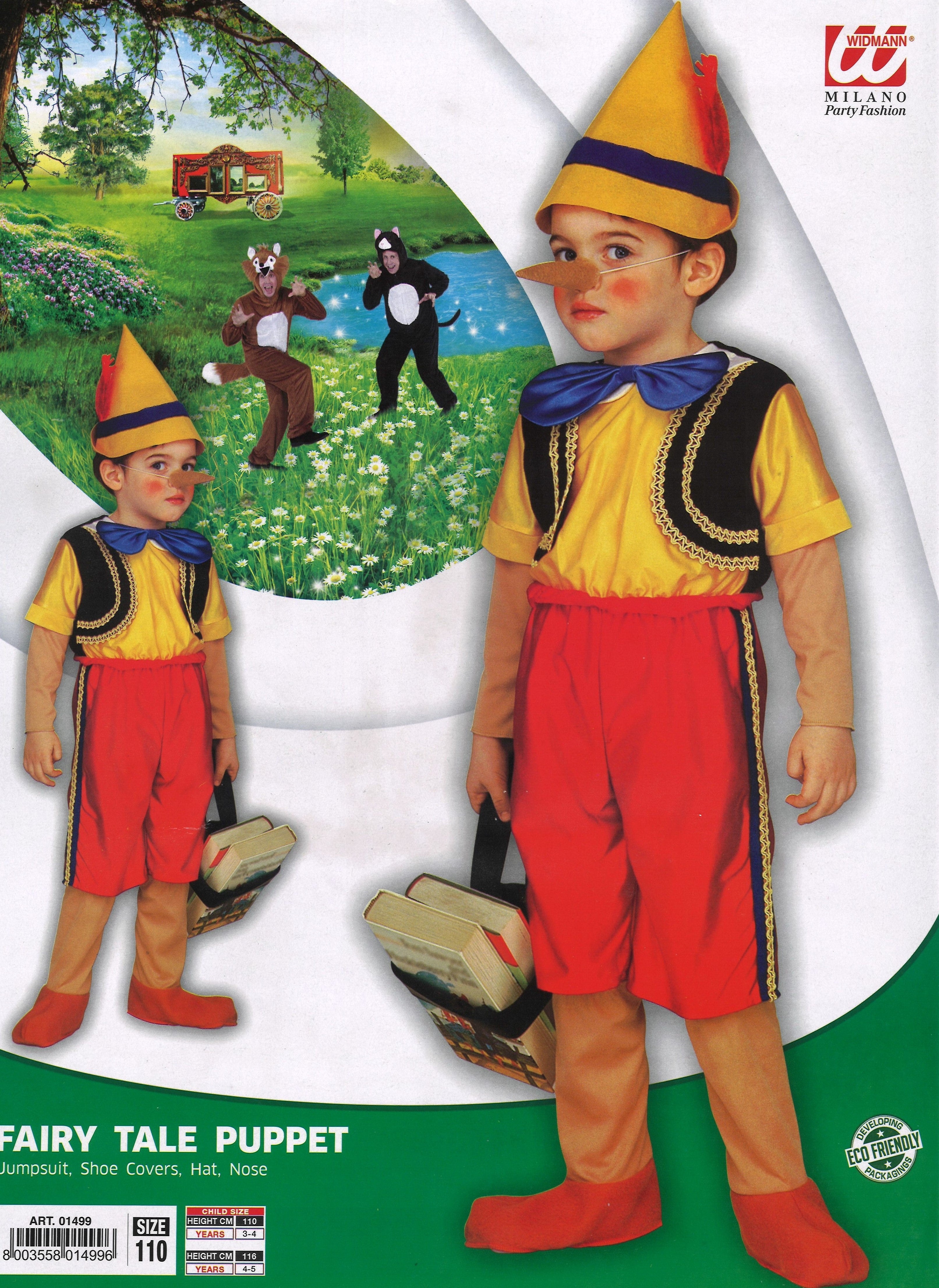 Kostüm Handpuppe Marionette