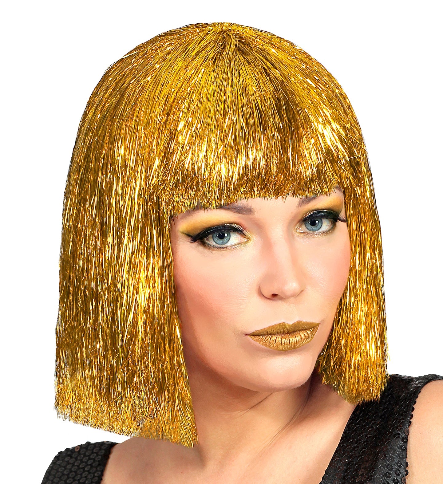 Perücke Glitzy Vegas Gold