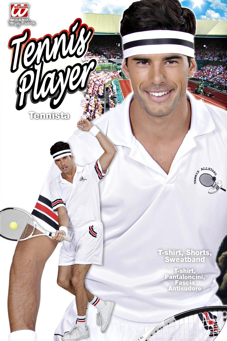 Kostüm Tennisspieler