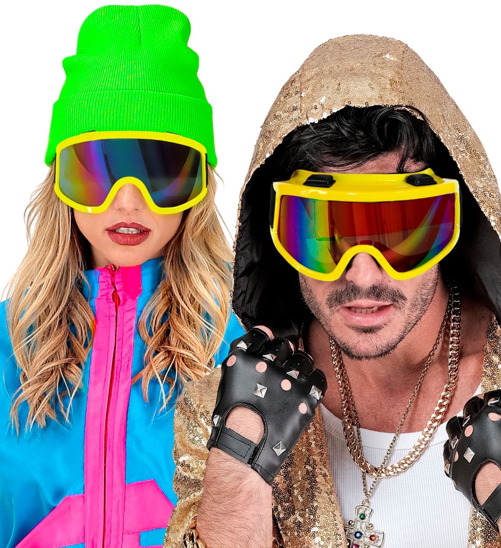 Party Skibrille neongelb – Bild 2 | LuxeStyle