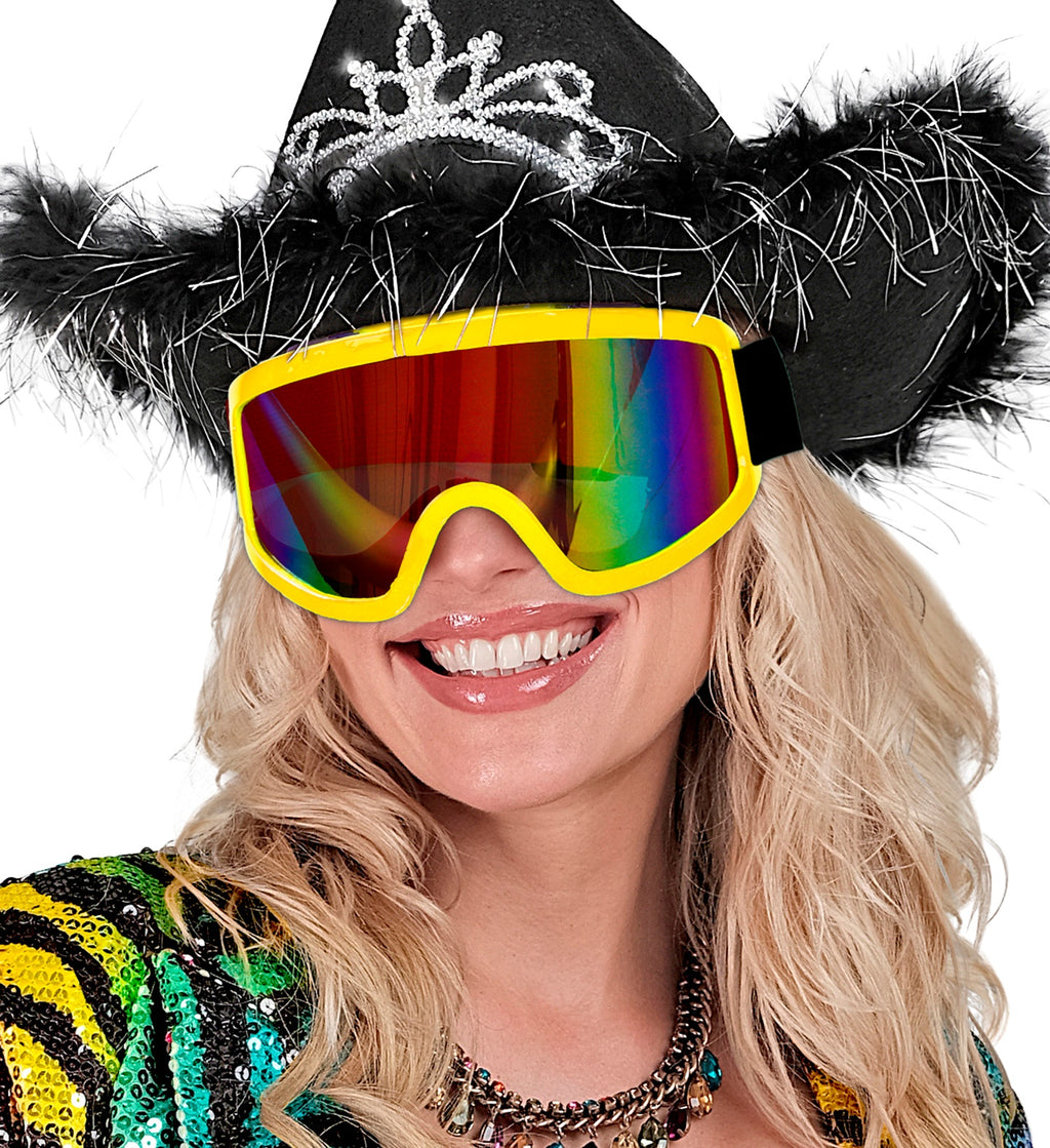 Party Skibrille neongelb – Bild 4 | LuxeStyle