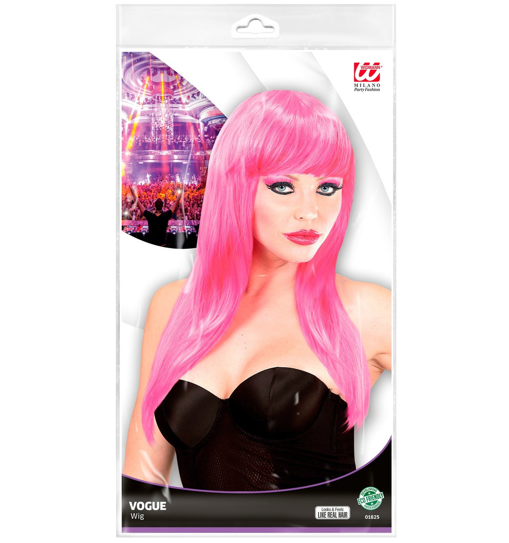Perücke Vogue lange rosa – Bild 1 | LuxeStyle
