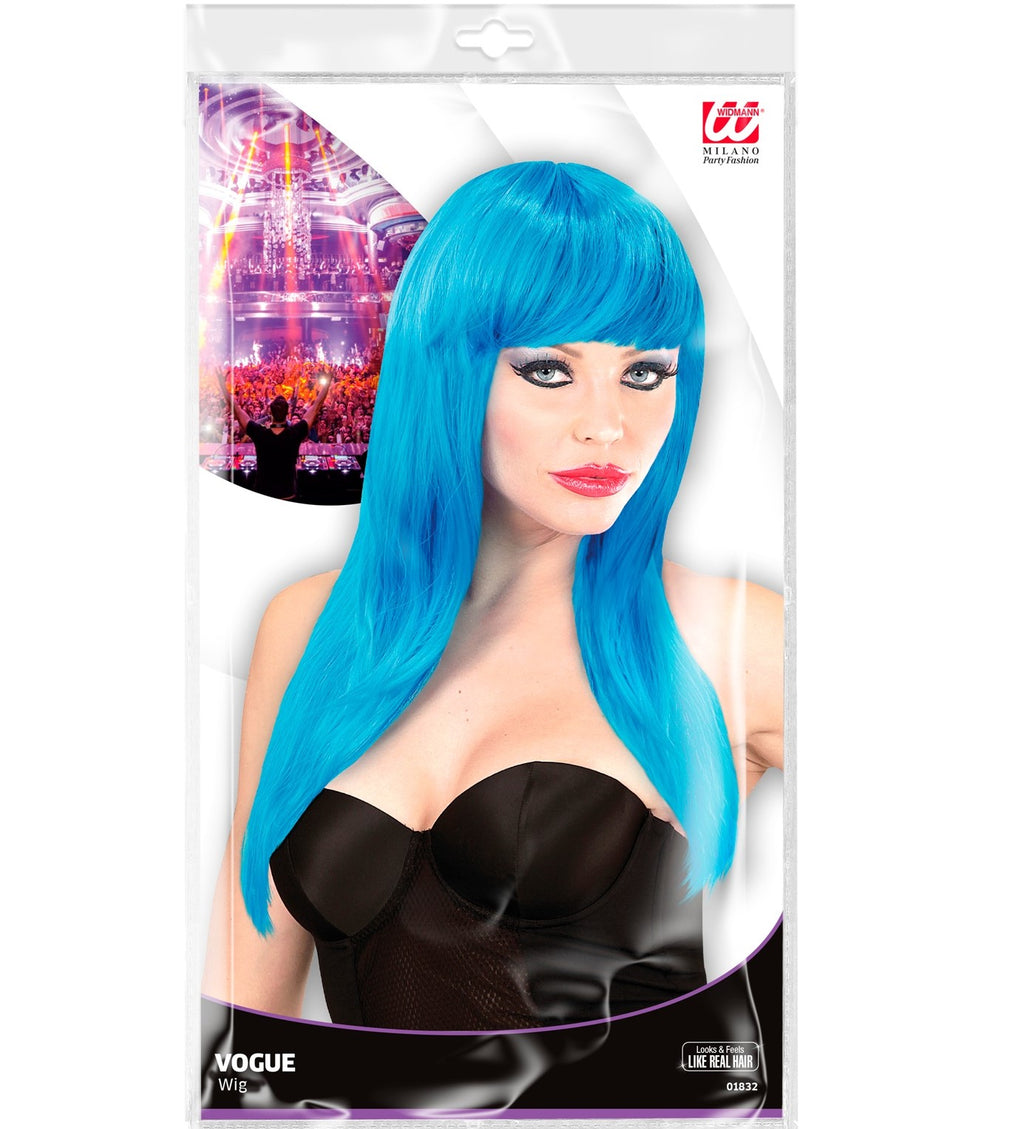 Perücke Vogue lange blaue – Bild 1 | LuxeStyle