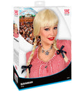 Perücke Bayerin Blonde Zöpfe