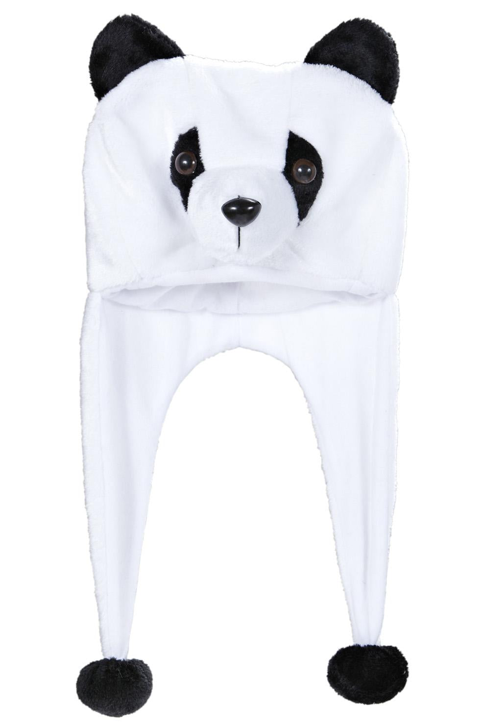 Plüschmütze Panda – Bild 1 | LuxeStyle