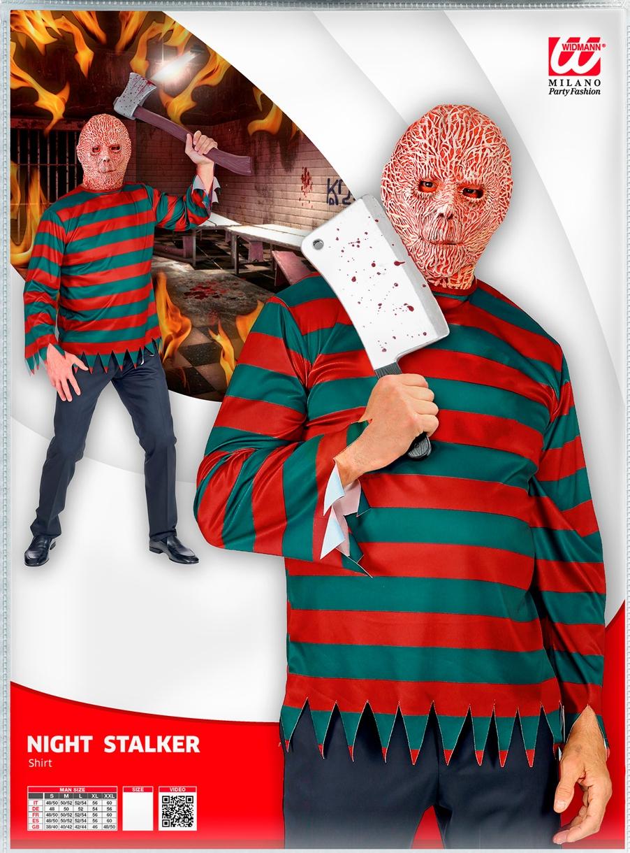 Shirt Night Stalker Freddy Krüger · Gr. S