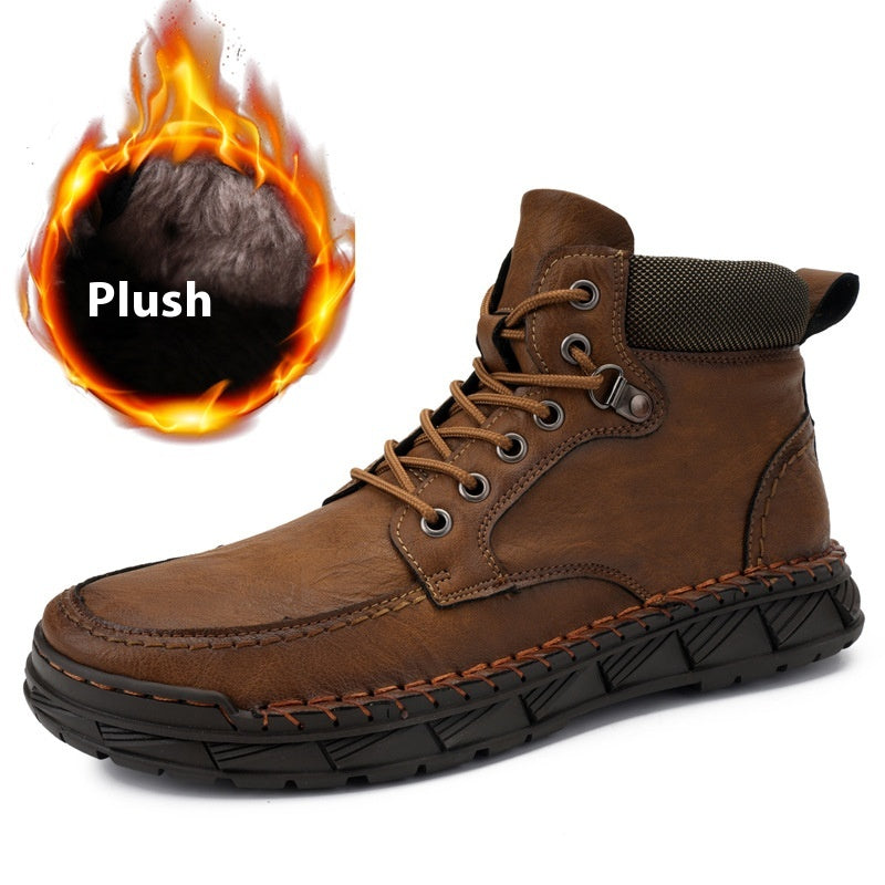 Winterstiefel mit Fleece-Einlage – Retro-Plateau – Bild 5 | LuxeStyle