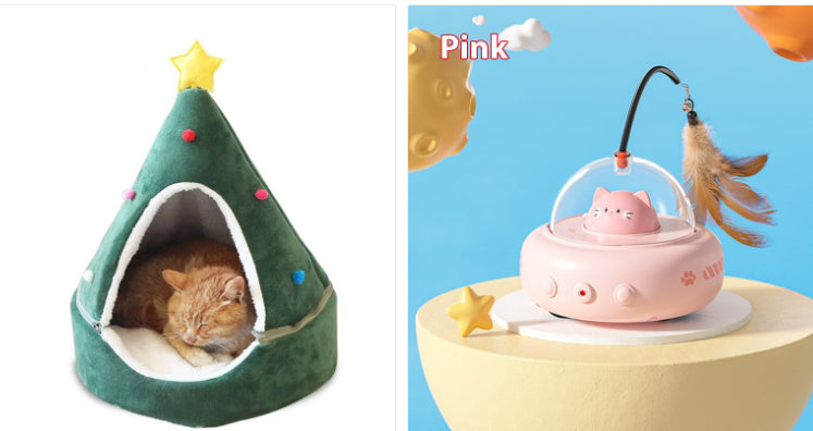 Elektrisches UFO-Spielzeug für Katzen – Bild 3 | LuxeStyle