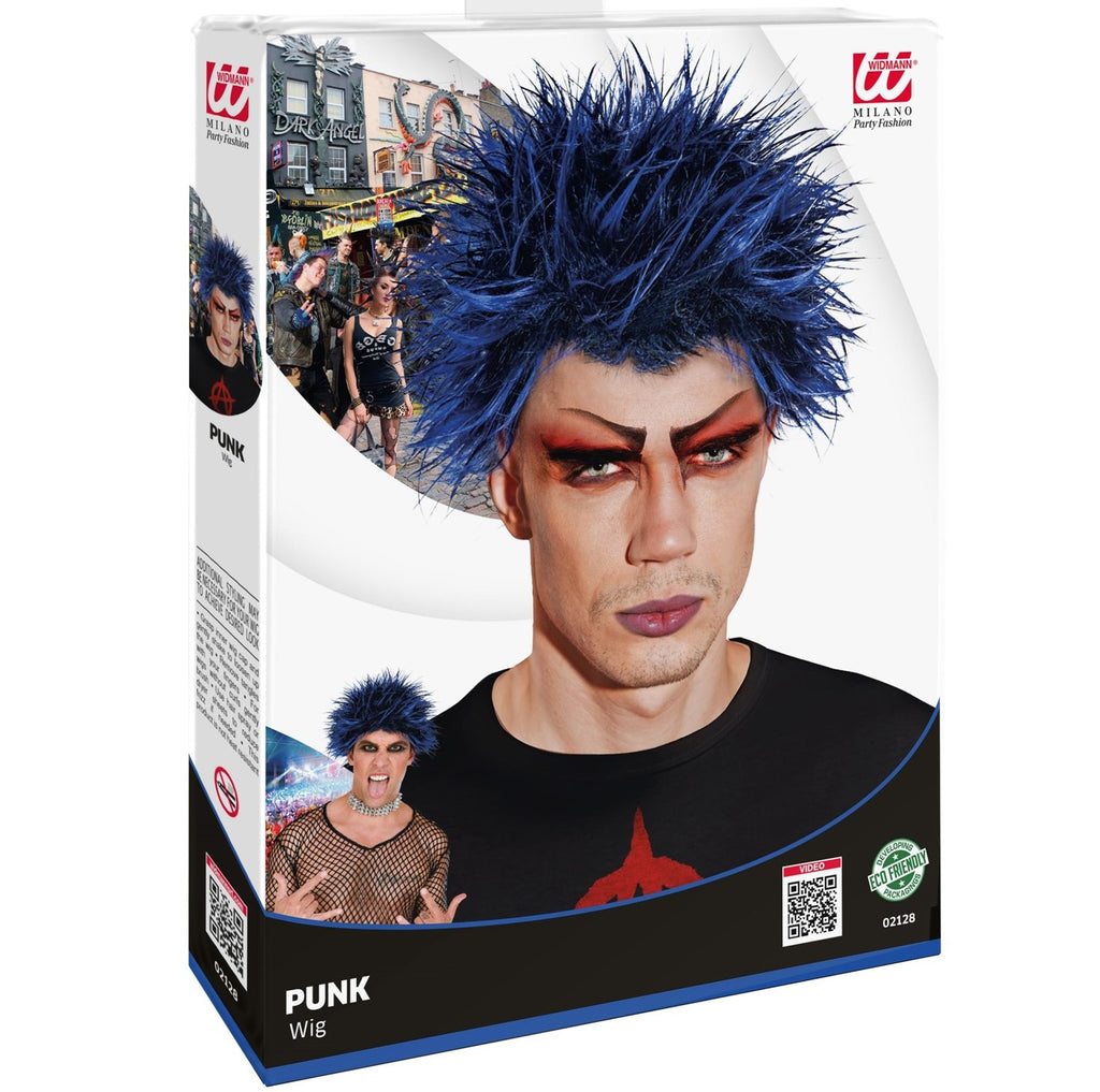 Perücke Punk blaue Haare – Bild 1 | LuxeStyle