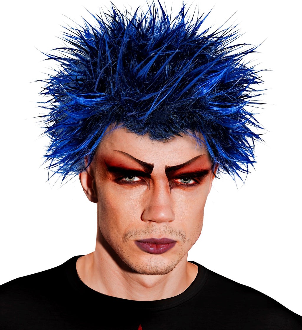 Perücke Punk blaue Haare – Bild 2 | LuxeStyle