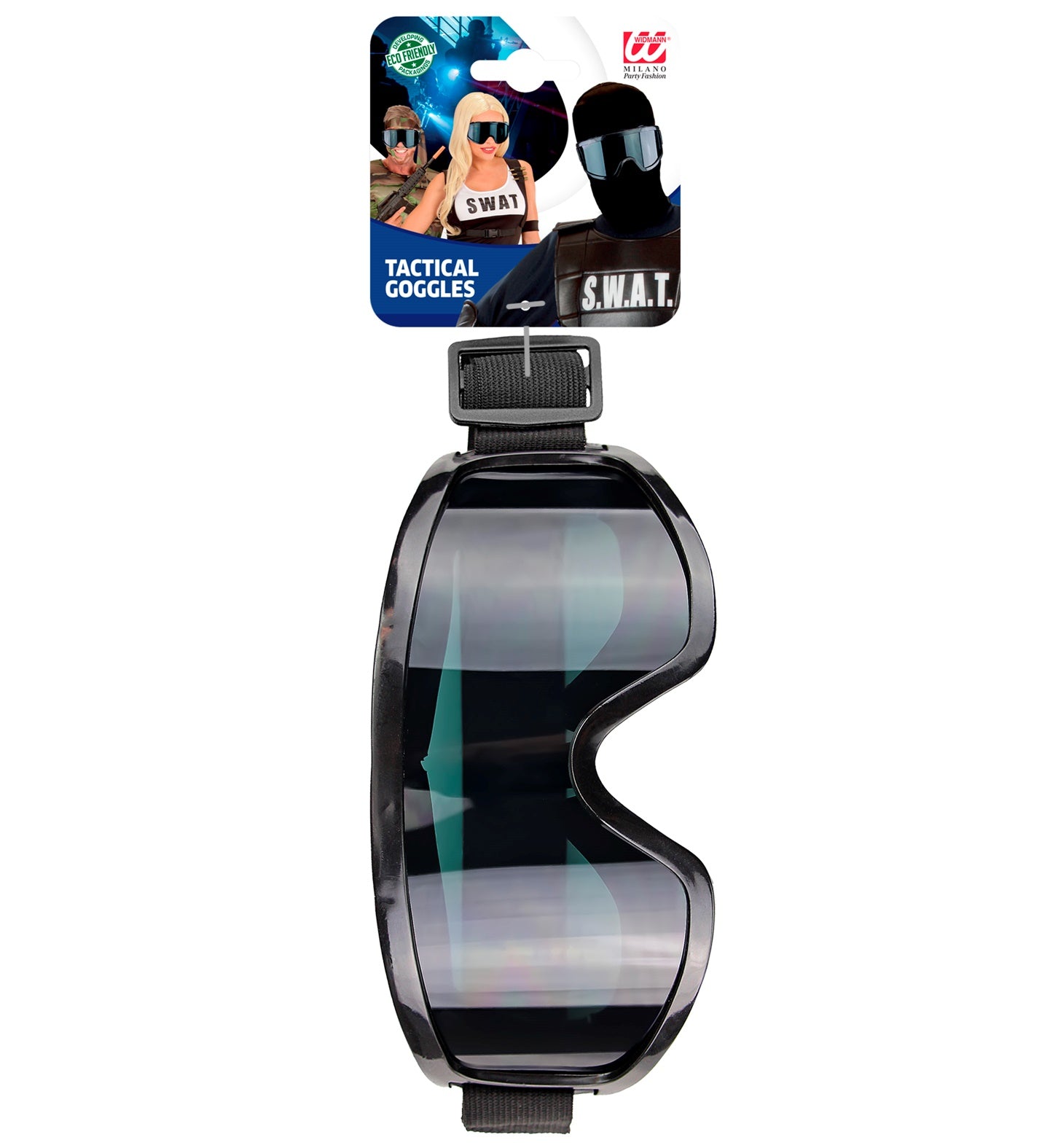 Schutzbrille S.W.A.T schwarz