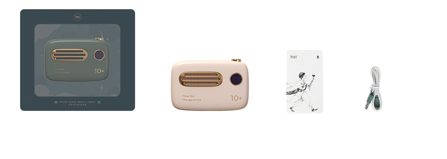 Kompakte 10000mAh Powerbank