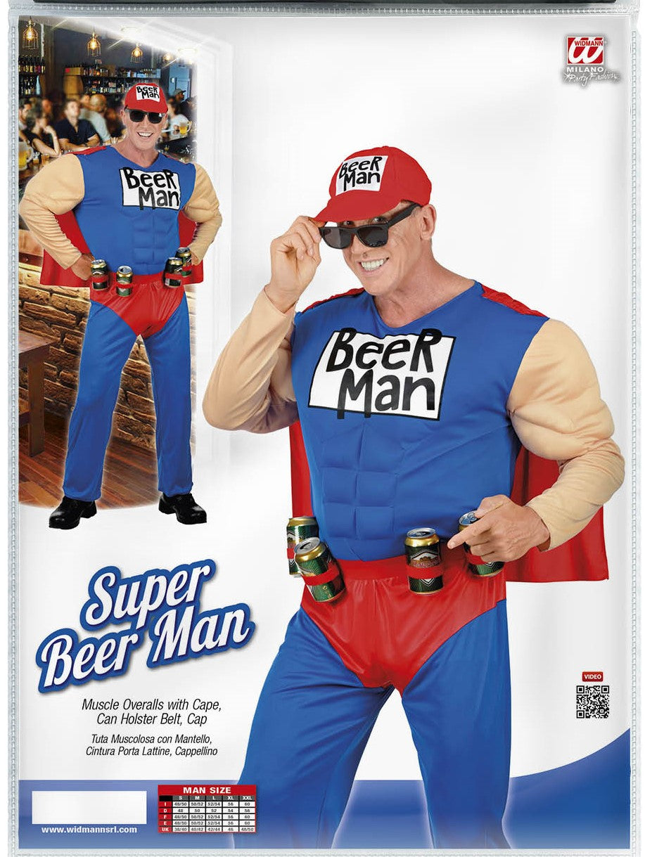 Kostüm Super-Biermann
