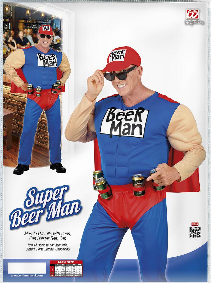 Kostüm Super Biermann Duff Man