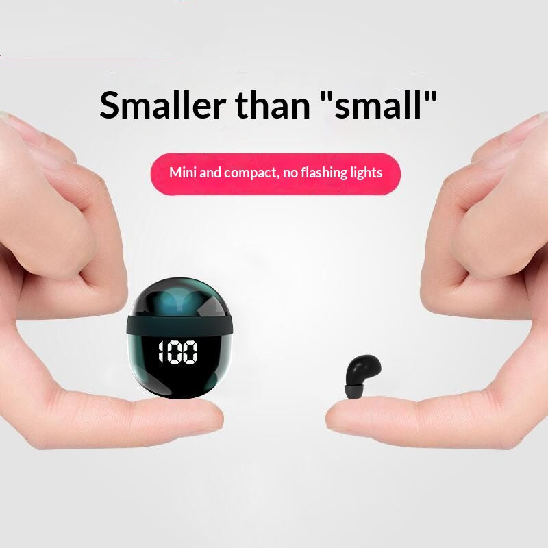 Kabellose In-Ear Kopfhörer mit digitaler Anzeige