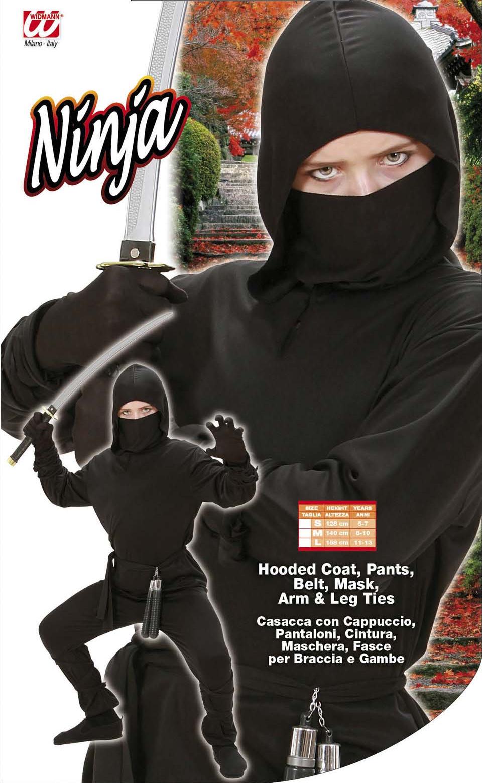 Kinderkostüm Ninja