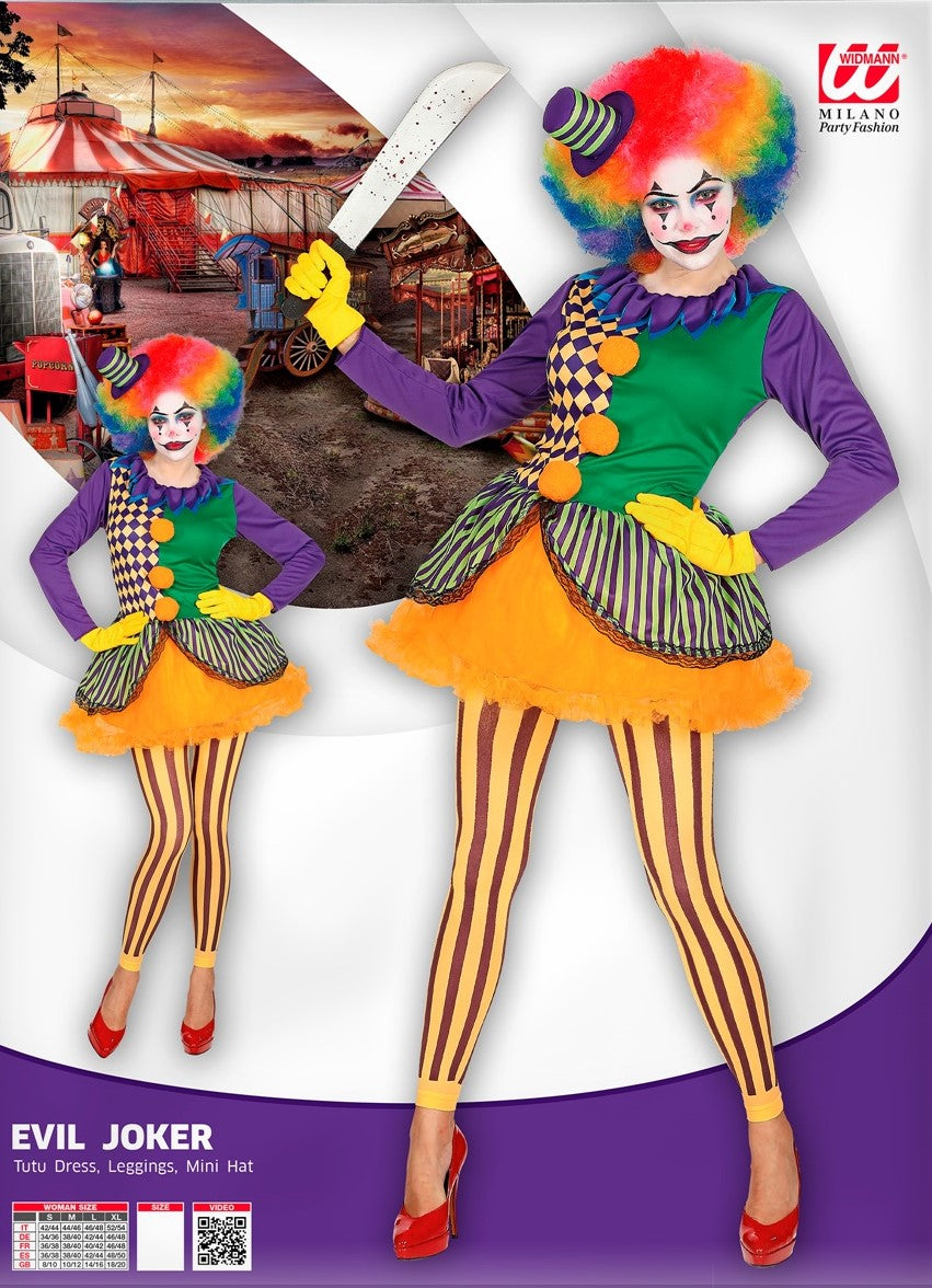 Kostüm Evil Joker Jacke