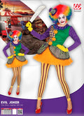 Kostüm Evil Joker Gr. L Jacke